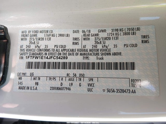 Ford F-150 Platinum