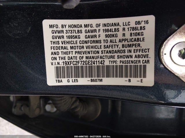 Honda Civic Ex