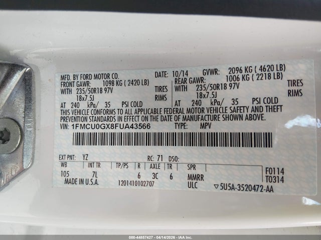Ford Escape Se