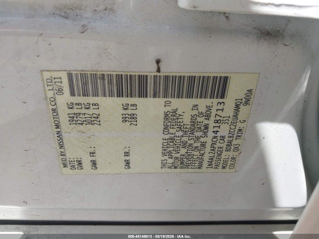 Nissan Altima 2.5 S