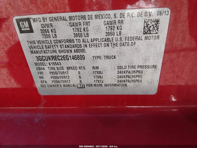 Chevrolet Silverado 1500 1lt