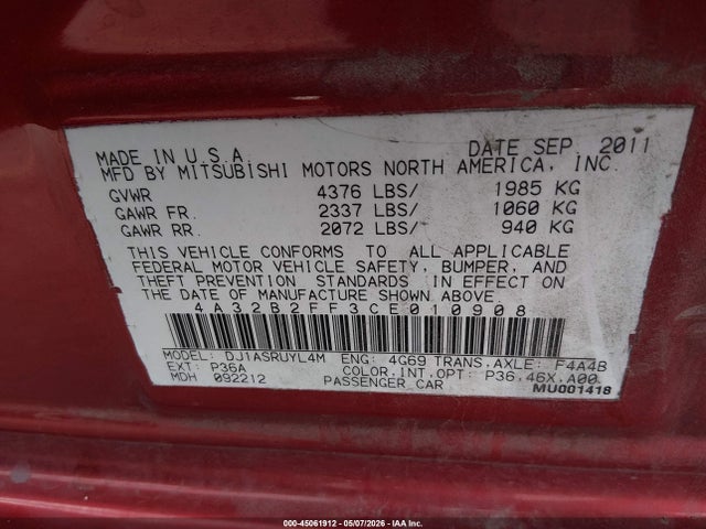 Mitsubishi Galant Fe