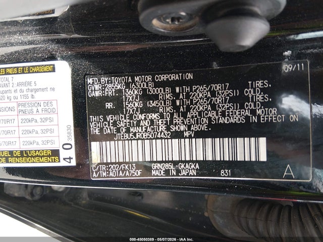 Toyota 4Runner Sr5 V6