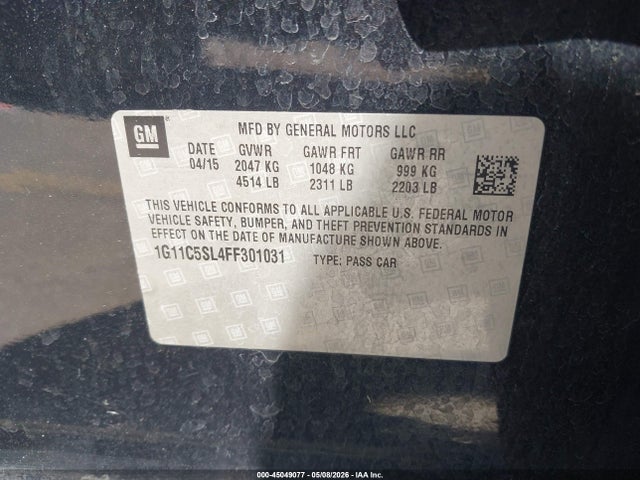 Chevrolet Malibu 1lt