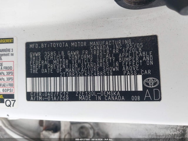 Toyota Corolla S