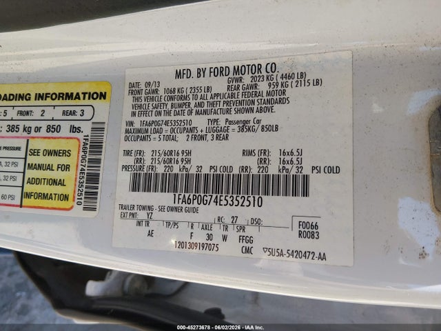 Ford Fusion S