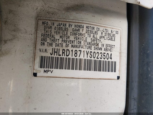 Honda CR-V Special Edition