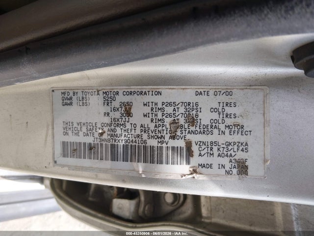 Toyota 4Runner Limited V6