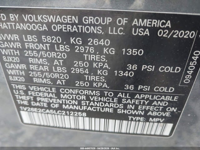 Volkswagen Atlas