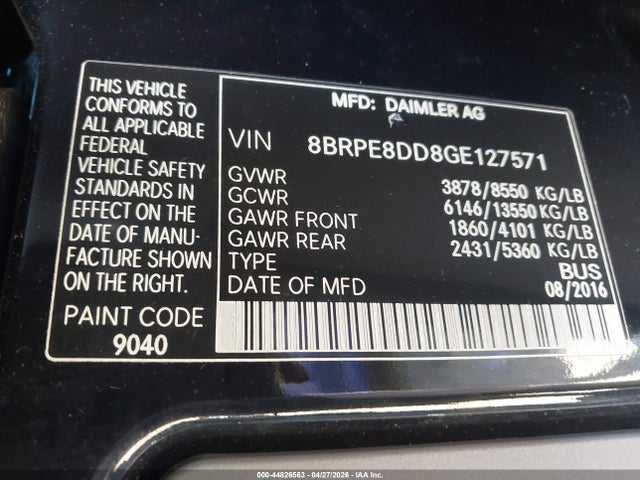Mercedes-Benz Sprinter 2500 High  Roof