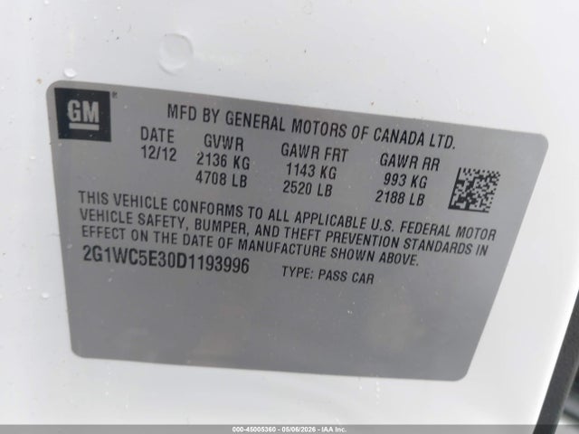 Chevrolet Impala Ltz