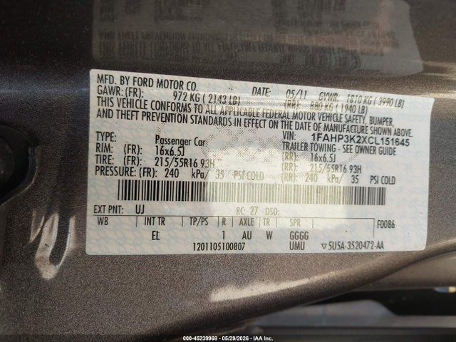 Ford Focus Se