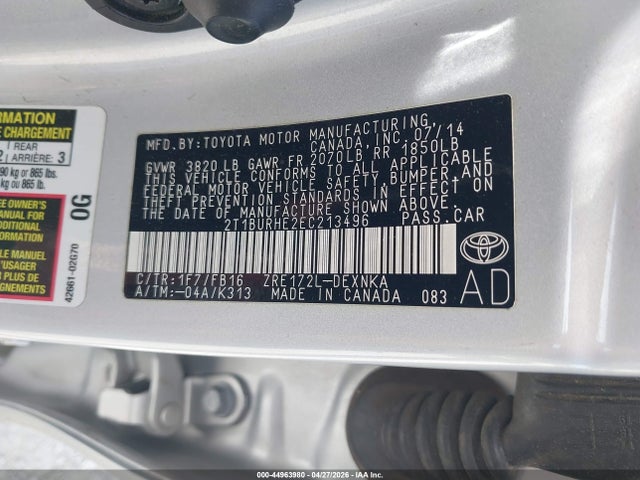 Toyota Corolla Le