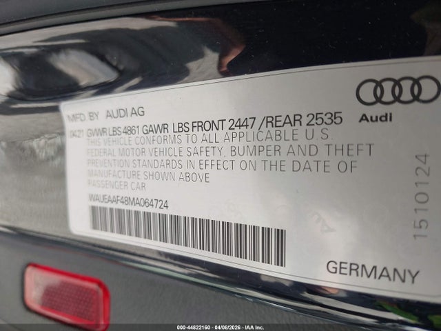 Audi A4 Premium Plus 45 Tfsi S Line Quattro S Tronic