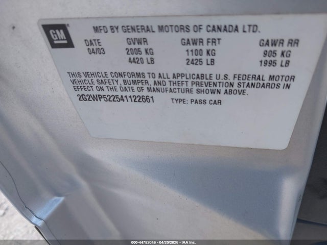 Pontiac Grand Prix Gt1
