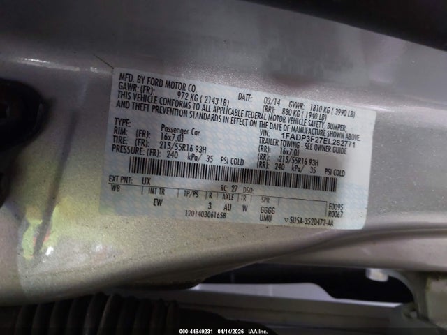 Ford Focus Se
