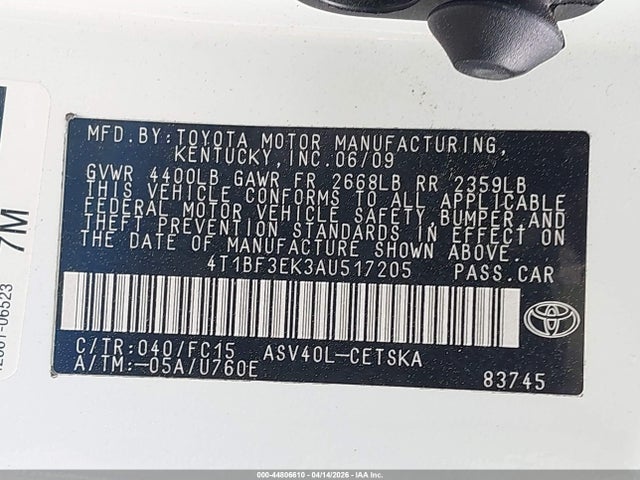 Toyota Camry Se