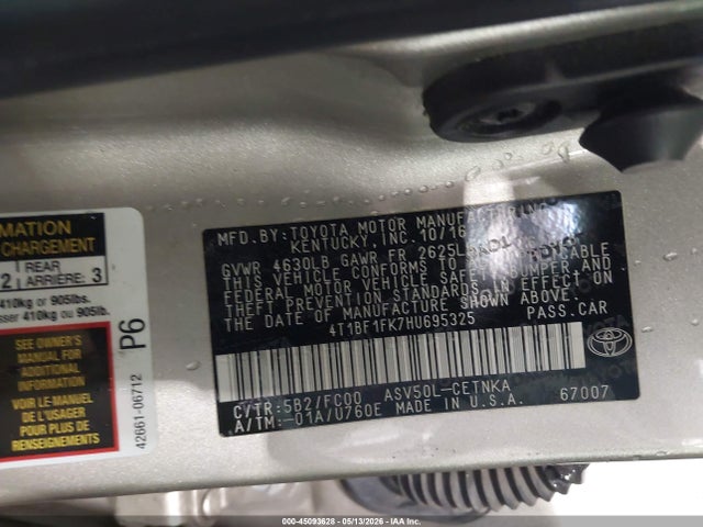 Toyota Camry Le