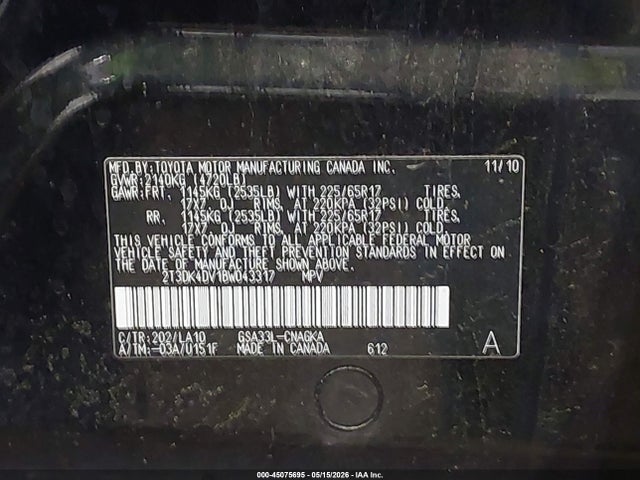 Toyota RAV4 Limited V6