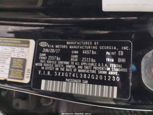 Kia Optima Lx