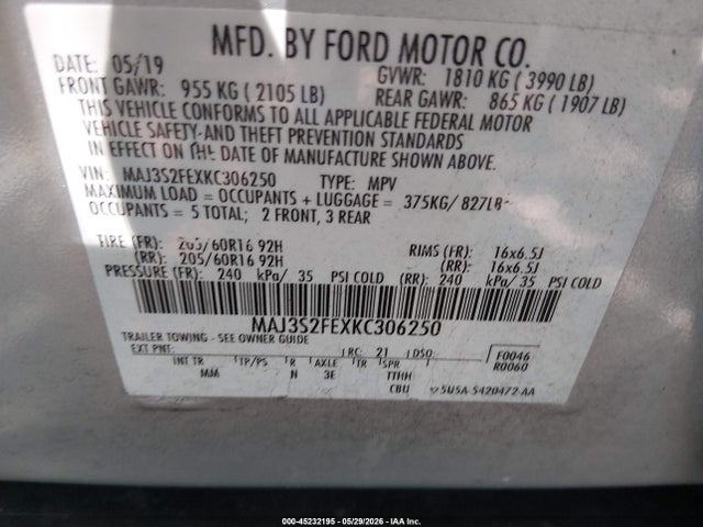 Ford EcoSport S