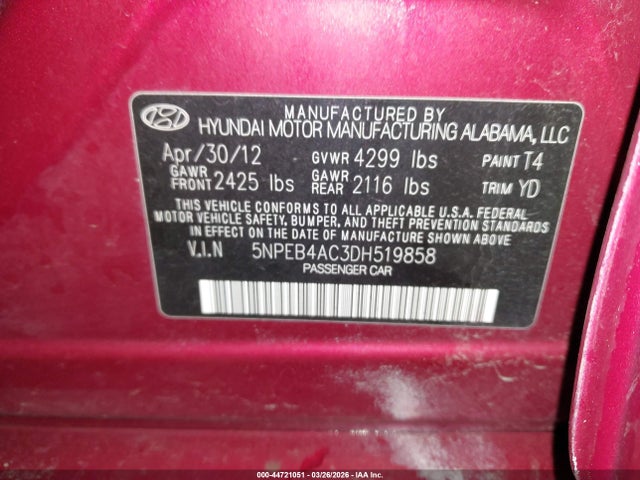 Hyundai SONATA Gls