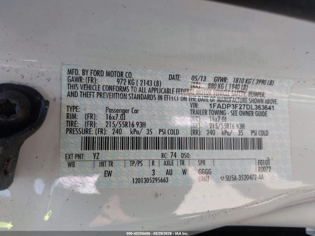 Ford Focus Se