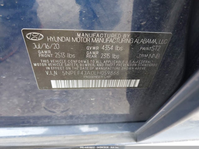 Hyundai SONATA Sel