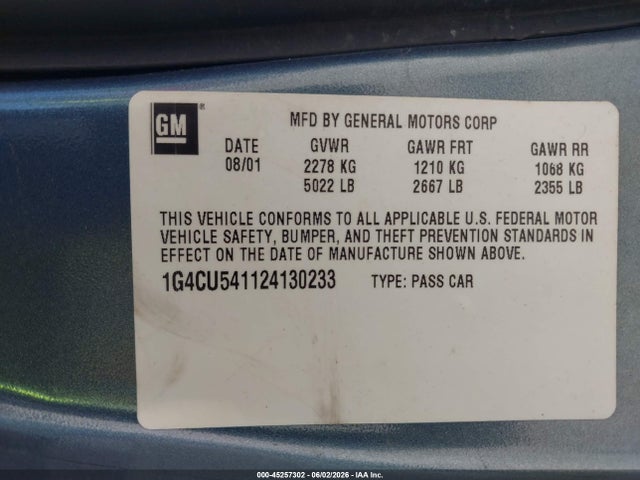 Buick Park Avenue Ultra