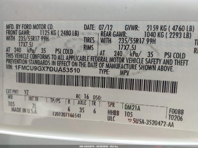 Ford Escape Se