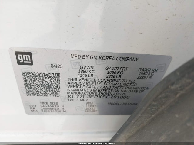 Chevrolet Trax Fwd 2rs