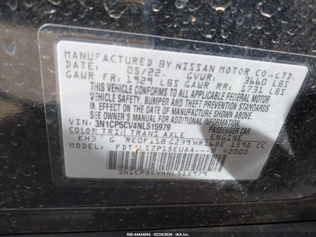 Nissan Kicks Sv Xtronic Cvt
