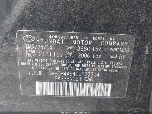 Hyundai ELANTRA Limited