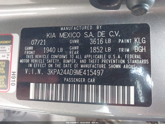 Kia Rio S