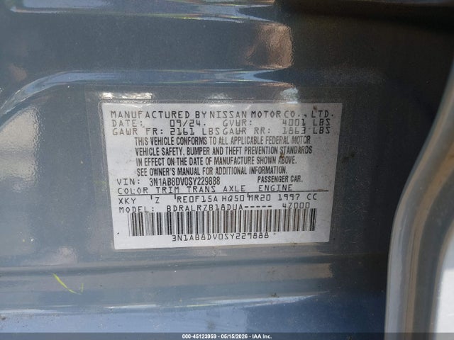 Nissan Sentra Sr