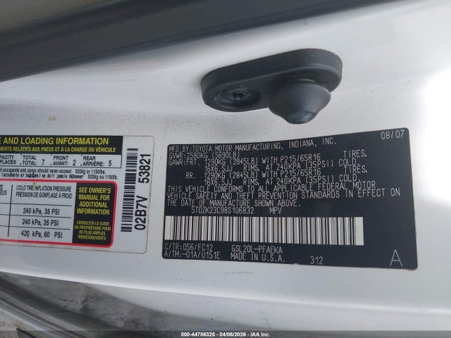 Toyota Sienna Le