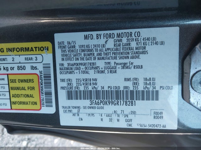 Ford Fusion Titanium