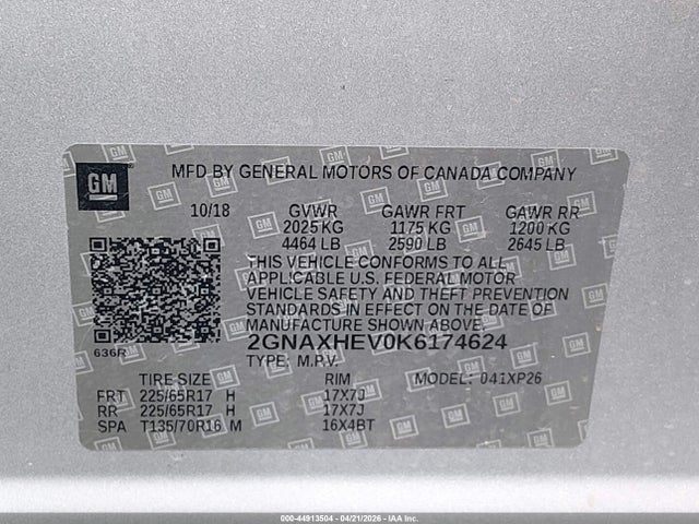 Chevrolet Equinox Ls