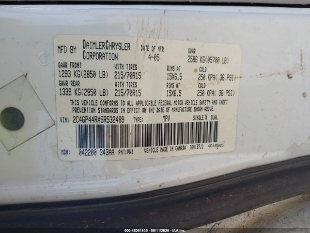 Chrysler Town & Country Lx
