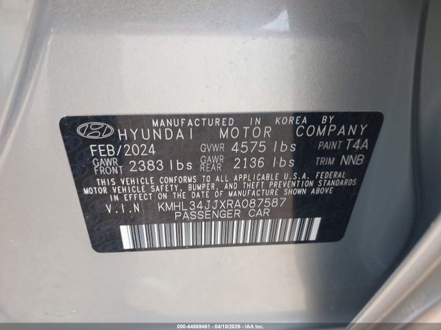 Hyundai SONATA Sel