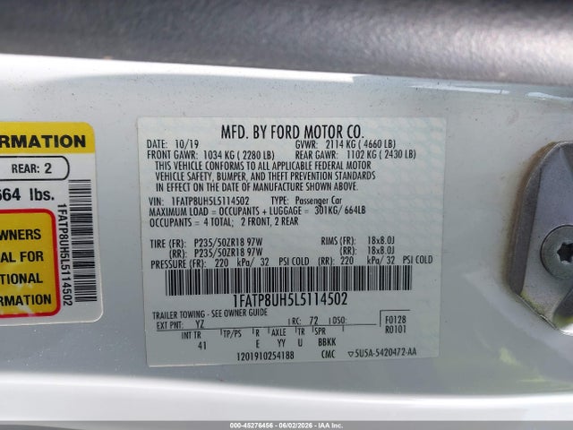 Ford Mustang Ecoboost Premium