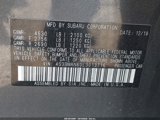 Subaru Legacy Limited