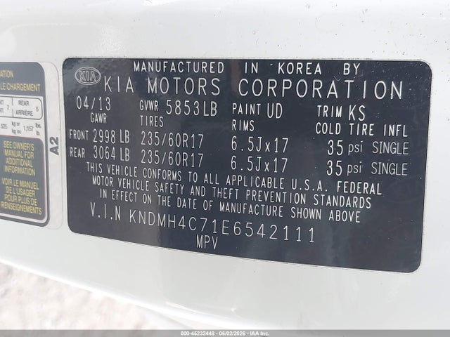 Kia Sedona Ex