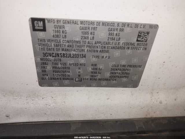 Chevrolet Trax Ls