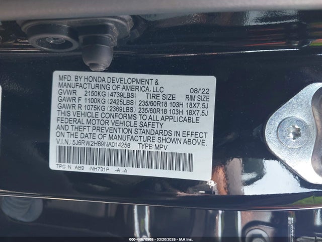Honda CR-V Awd Ex-l