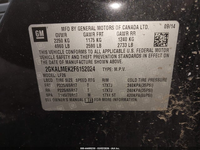 GMC Terrain Sle-1