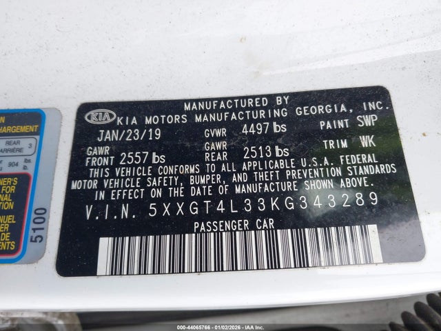 Kia Optima Lx