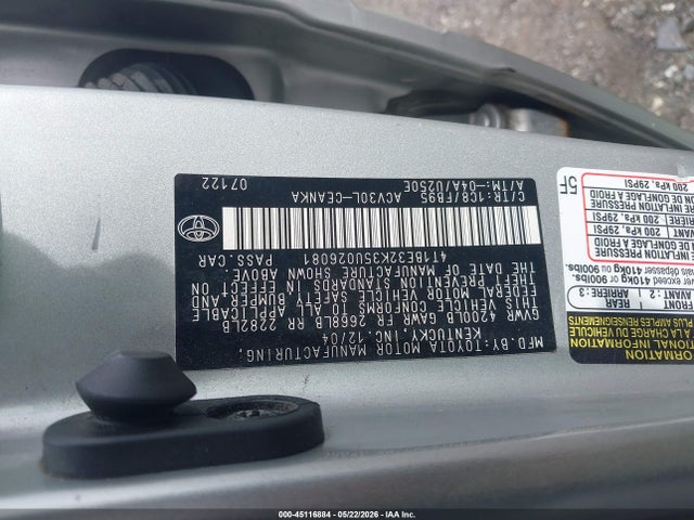 Toyota Camry Le