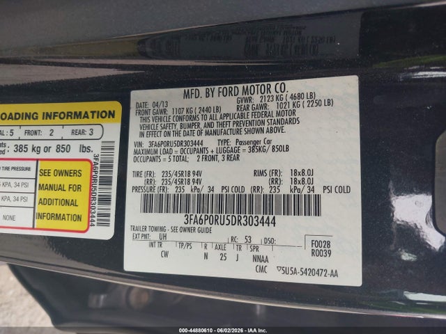 Ford Fusion Titanium