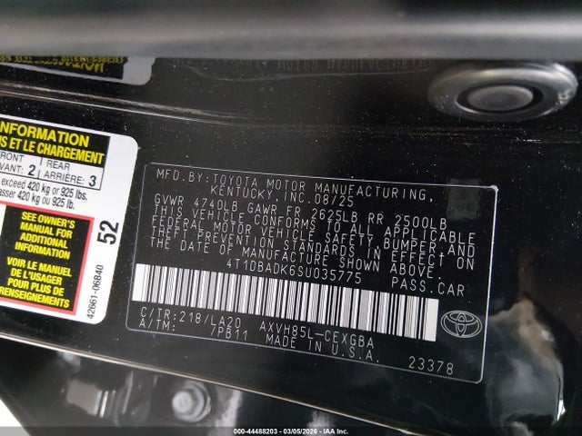 Toyota Camry Xle